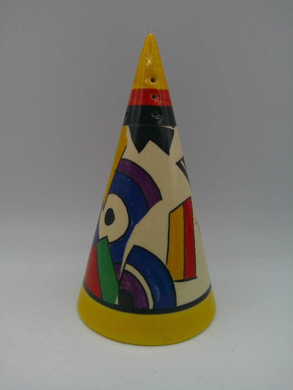 Vintage Moorland Pottery "N'Lightning" Sugar Sifter Chelsea Works